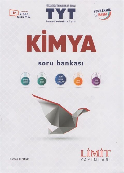 TYT Kimya Soru Bankası Limit Yayınları LİMİT YAYINLARI Zeta