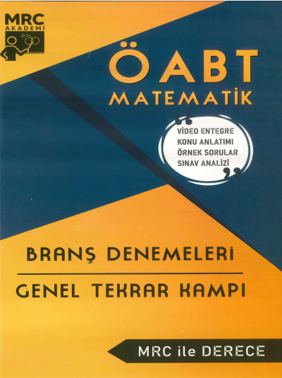 ÖABT İLKÖĞRETİM MATEMATİK BRANŞ DENEMELERİ GENEL TEKRAR KAMPI MRC İLE