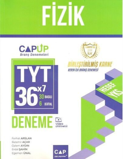 TYT Fizik Kitapları Zeta Fotokopi YKS DGS KPSS ALES