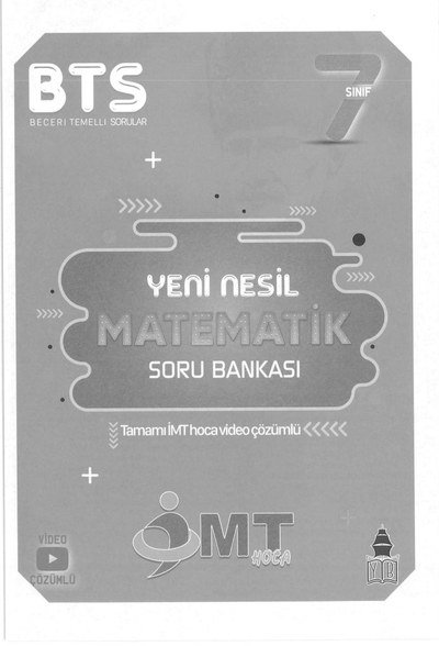 YENİ NESİL MATEMATİK SORU BANKASI - İMT HOCA - Fotokopi Loft KPSS YKS ...