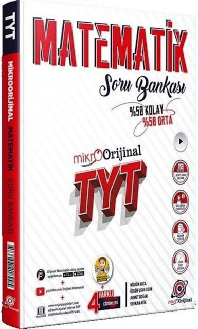 TYT Matematik Mikro Soru Bankası Orijinal Yayınları - Orjinal Yayınları ...