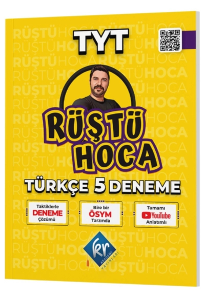 Rüştü Hoca TYT Türkçe 5 Deneme KR Akademi - KR AKADEMİ - Fotokopi Loft ...