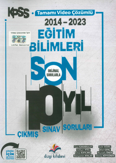 SON 10 YIL ÇIKMIŞ SORULAR TAMAMI VİDEO ÇÖZÜMLÜ (2014-2023) - DİZGİ ...