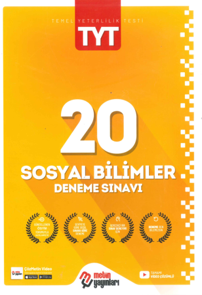 TYT Sosyal Bilimler RAY Konu Analizli 25 Deneme - TOPRAK YAYINCILIK ...